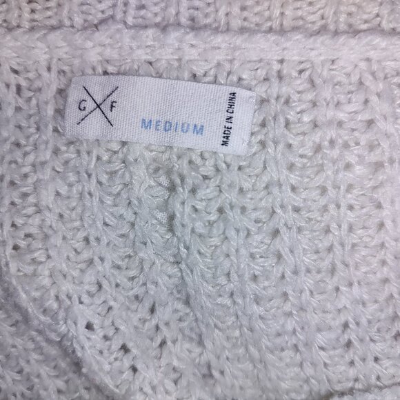 Gentle Fawn Cropped Oversized Pullover Sweater - Picture 2 of 2